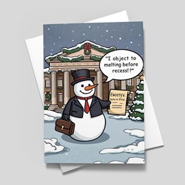 Frosty Objections Legal Card