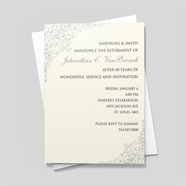 Touch of Gray Invitation