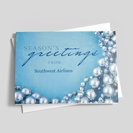 Season's Greetings Pearl Card