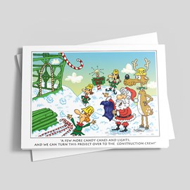 North Pole Crew Holiday Card