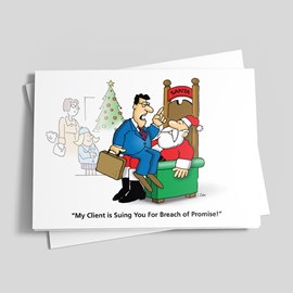 Christmas Client Legal Card