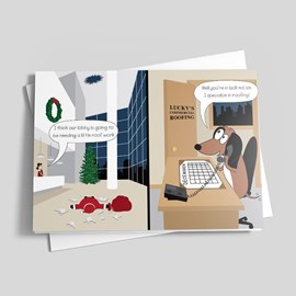 Lobby Roofing Christmas Card