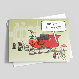 The Accident Auto Body Card