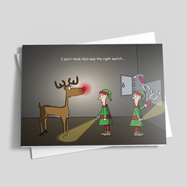 Panel Problem Electrician Card