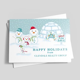 Igloo for Sale Realtor Card