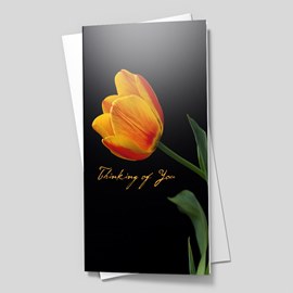 Tulip Treasure Get Well Card