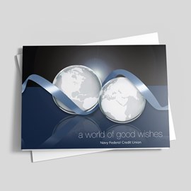Around the Globe Holiday Card