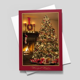 Warm Glow Holiday Card