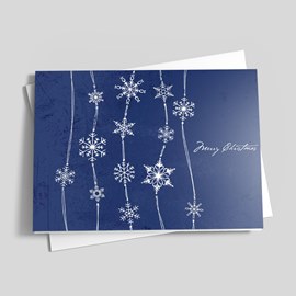 Midnight Snowfall Christmas Card