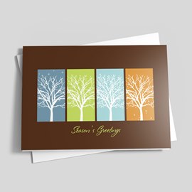 Bright Sky Holiday Card