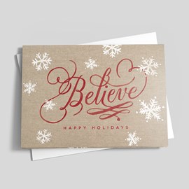 Believe! Christmas Card