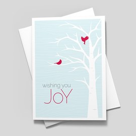 Wishing You Joy Holiday Card