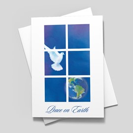 Peace on Earth Holiday Card