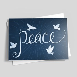 Peaceful Holiday Card
