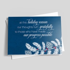 Being Grateful Holiday Card