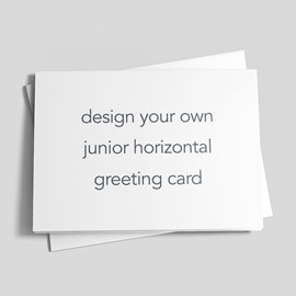 Custom Junior Horizontal Card
