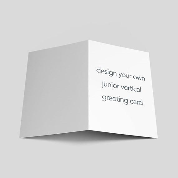 Custom Junior Vertical Card