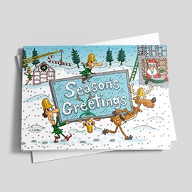 Construction Site Greetings