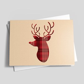 Rudolph in Tartan