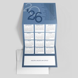 Angelite Mementos Calendar Card