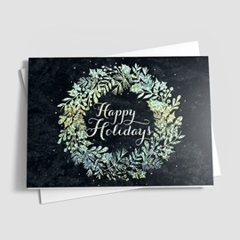 Wreath of the Holidays Card