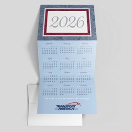 Blue Aristocrat Calendar