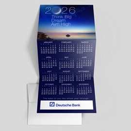 Hindsight Dream Calendar Card