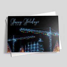 Holiday Cranes Card