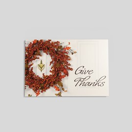 The Thankful Visitor Postcard
