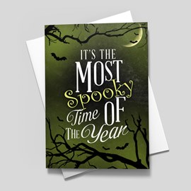 Spooky Time Halloween Card