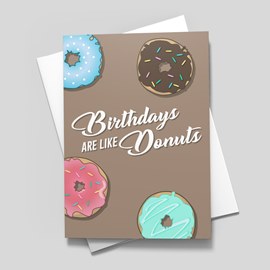 Birthday Donuts