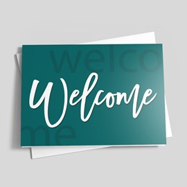 Scripted Welcome