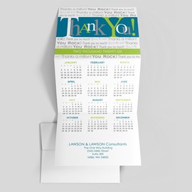 Thanks-A-Million Calendar