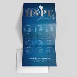Hope Dove Calendar Card