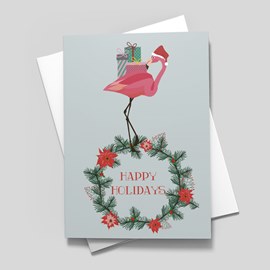 Holiday Flamingo