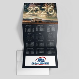 Fireworks Truck Calendar