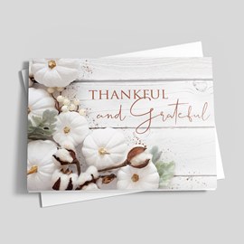 Custom Thanksgiving Cards for 2024 by Brookhollow