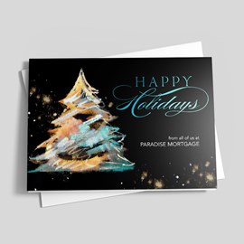 Artisan Tree Holiday Card
