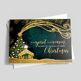 Blessed Light Christmas Card