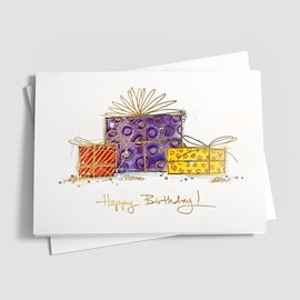 Contemporary Gifts Birthday Card