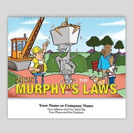 Murphy's Law Wall Spiral Calendar