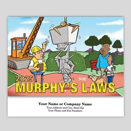 Murphys Law Stapled Wall Calendar