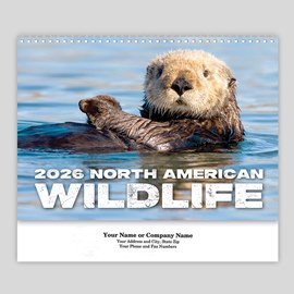 North America Spiral Wall Calendar