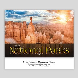 Parks Stapled Wall Calendar