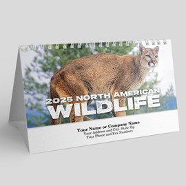 Wildlife Desk Calendar