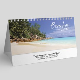 Beaches Desk Calendar