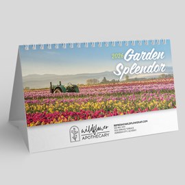 Garden Splendor Desk Calendar