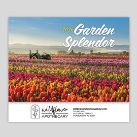 Garden Stapled Wall Calendar