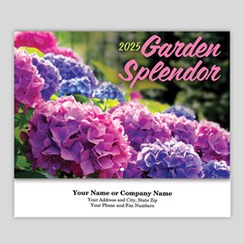 Garden Stapled Wall Calendar