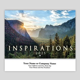 Inspirations Stapled Wall Calendar